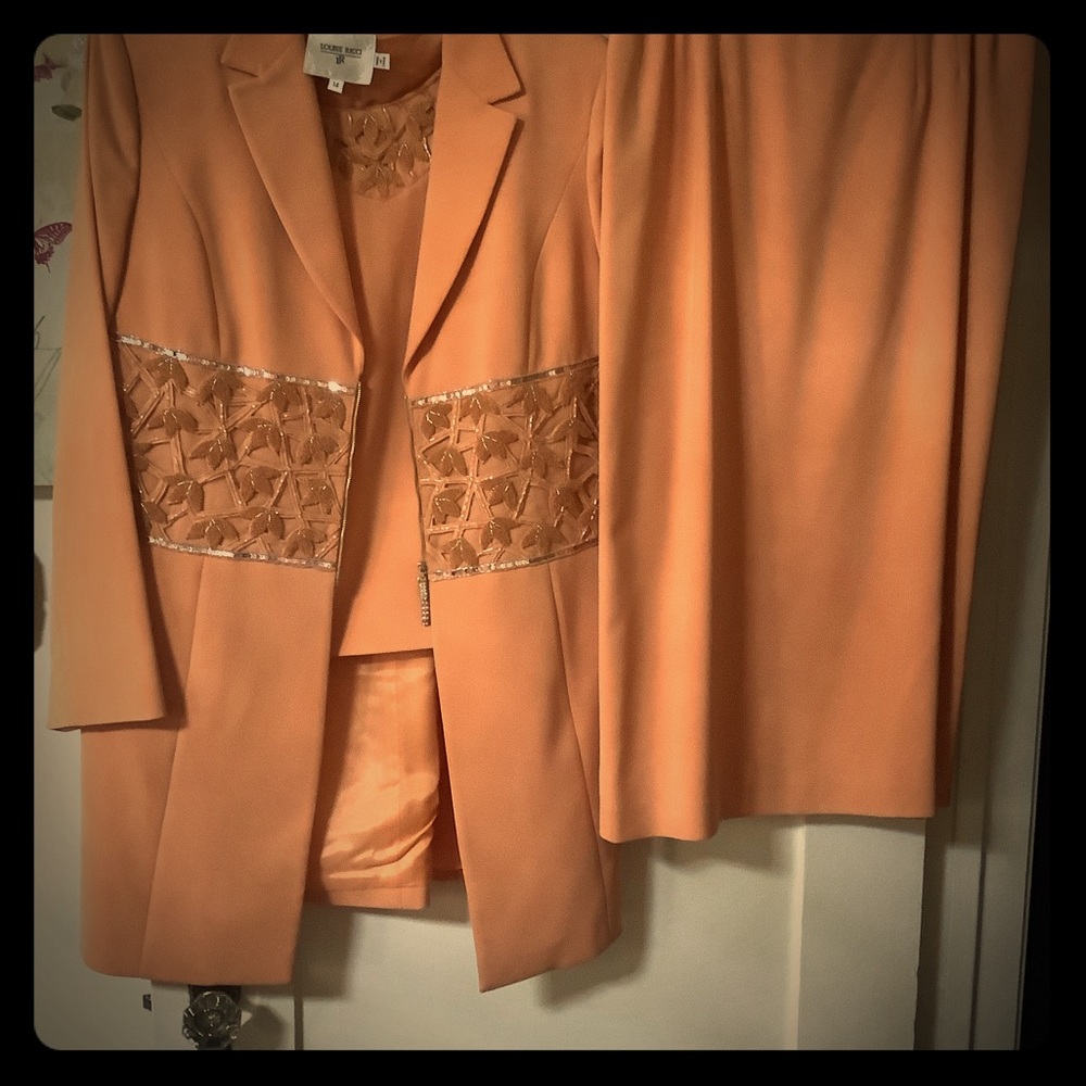 Orange 3-pc. Suit